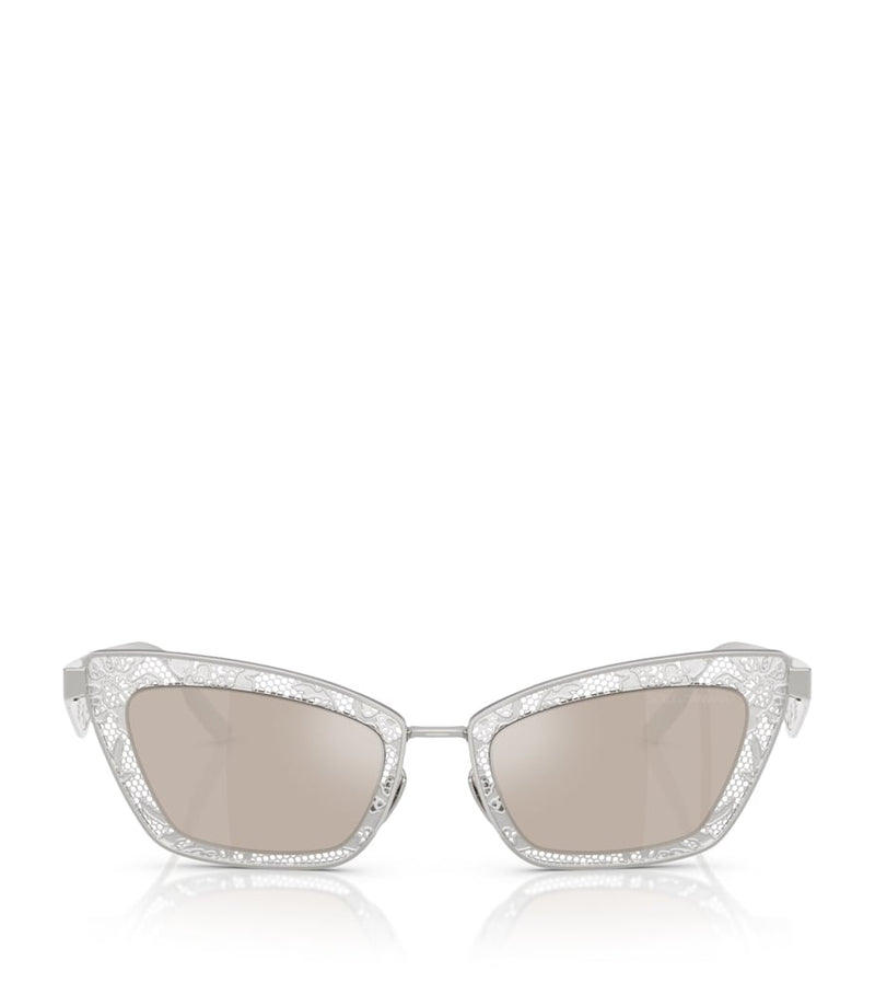 Dolce&Gabbana steel square sunglasses (British brand)