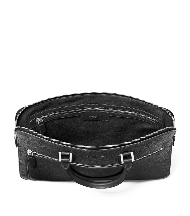 Aspinal of London Connaught briefcase leather, UK version