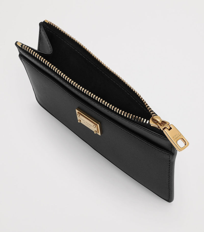 Dolce&Gabbana calfskin logo card holder - British product