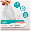 Pampers Sensitive Plastic Free Baby Wipes 52 wipes, imported from the UK