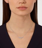 Chaumet pendant necklace diamond and pearl, imported from the UK