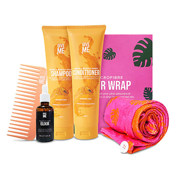 Give Me Hair Growth Elixir haircare set (British brand)