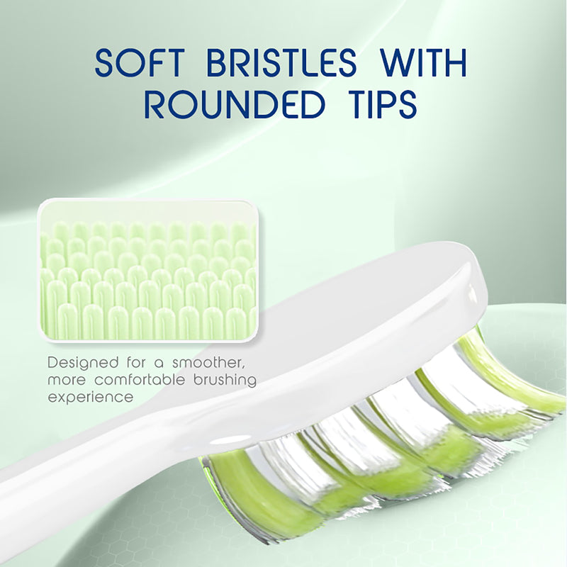 Biovello brush heads YS-500 white 4-pack (British brand)
