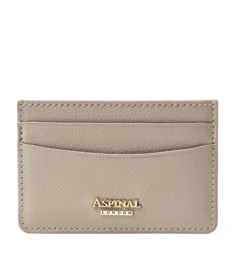 Aspinal of London slim leather card holder, imported from the UK