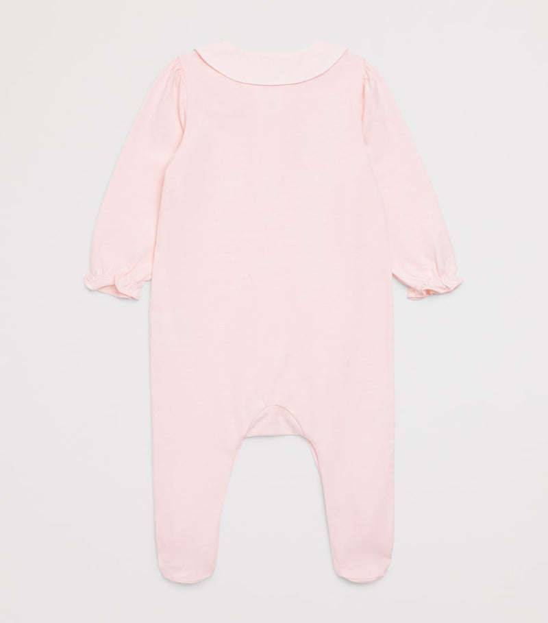 Tartine et Chocolat cotton embroidered all-in-one for babies 0-24 months (British brand)
