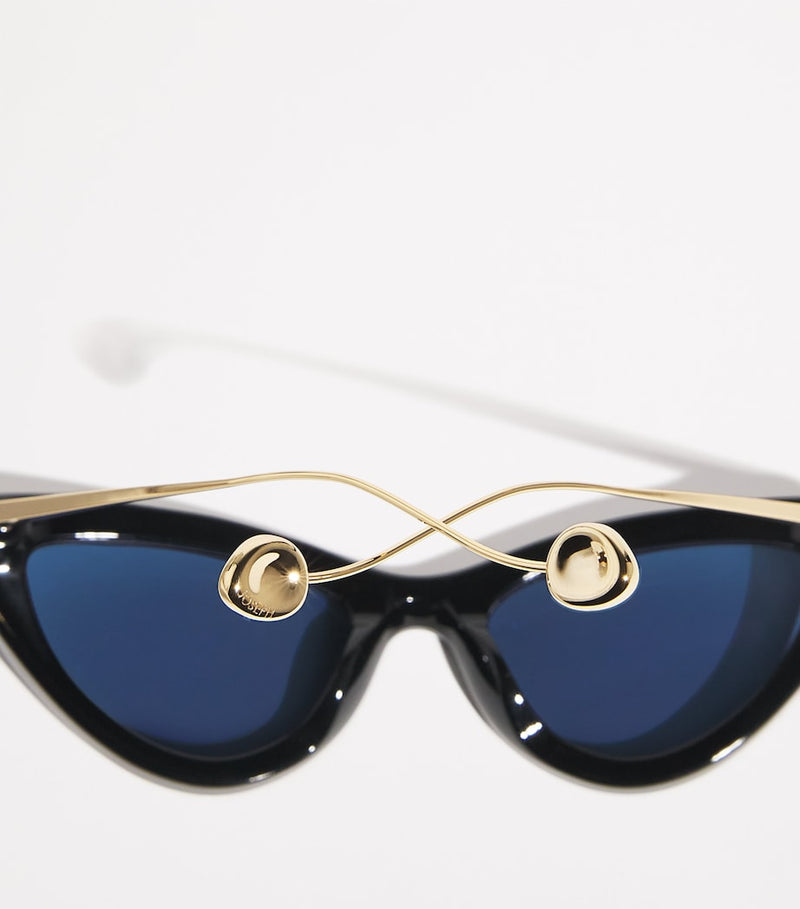 Joseph Cat Eye Laarous sunglasses with gold-tone arms, UK version