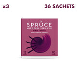 Superdrug Spruce Black Cherry Natural Water Enhancer Powder 36 Serves- Buy online at McGrocer