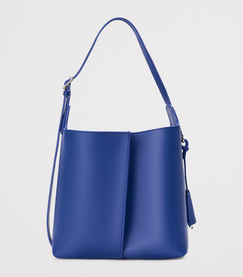 LOEWE medium leather Bilbao bucket bag, imported from the UK