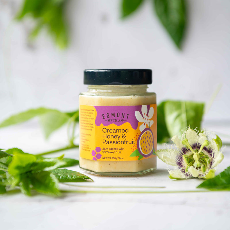 Egmont Creamed Honey Passionfruit 225g - British product