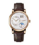 Harrods A. Lange & Söhne Rose Gold Lange 1 Moon Phase Watch 38.5mm- Buy online at McGrocer