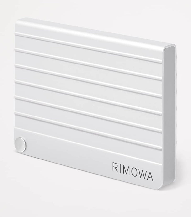 RIMOWA aluminium card holder with RFID technology (British brand)