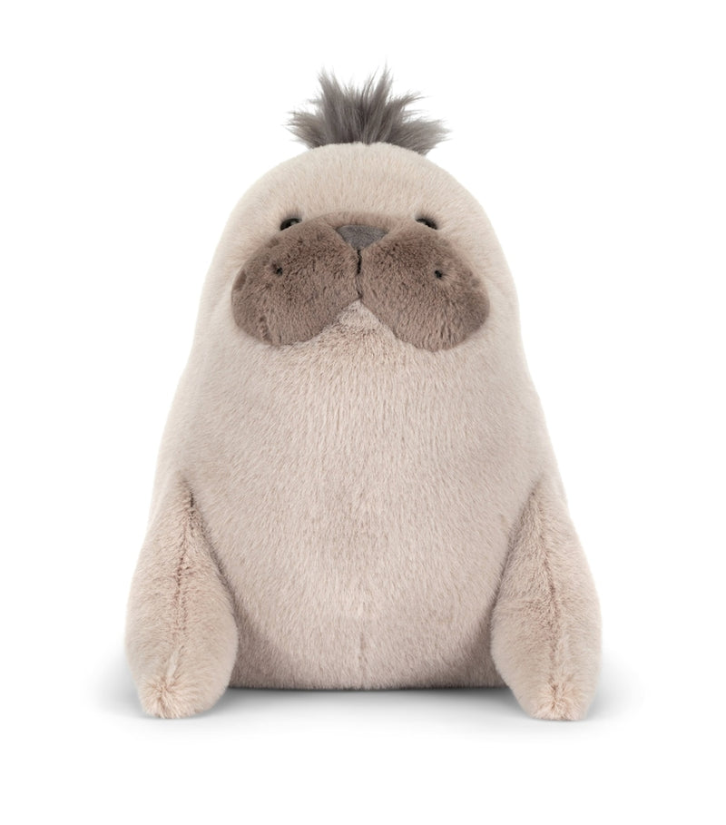 Jellycat Roarwell Sea Lion 20cm plush toy, imported from the UK