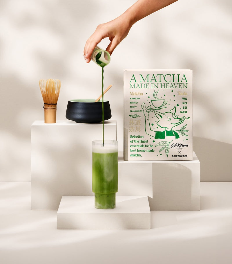 Printworks x Café Kitsuné matcha kit - British product