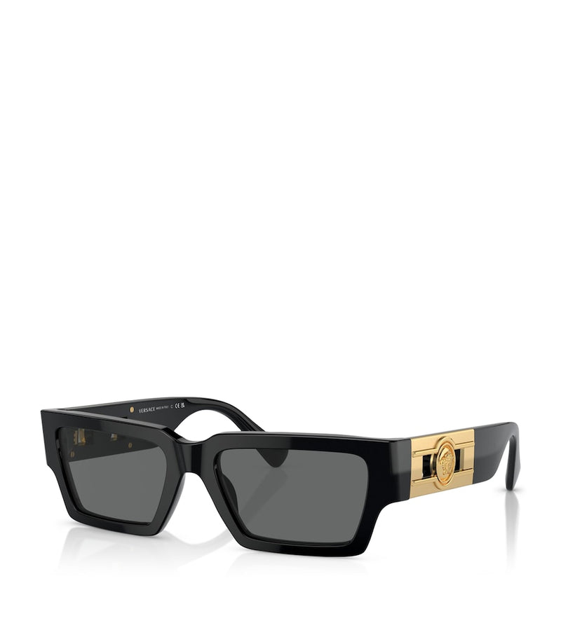 Versace acetate Medusa-detail sunglasses - British product