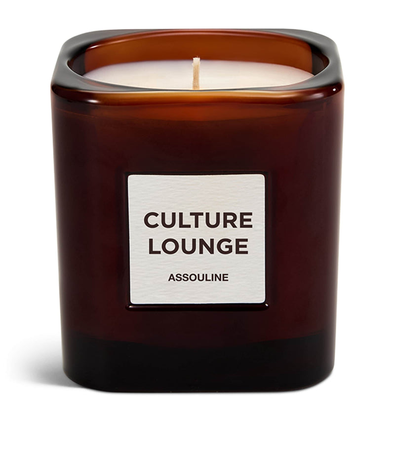 Assouline Culture Lounge candle 260g - British product