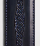 Elliot Rhodes leather Jolson belt with textured design (British brand)