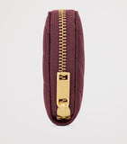 Saint Laurent Cassandre lambskin wallet with quilted stitching, UK version