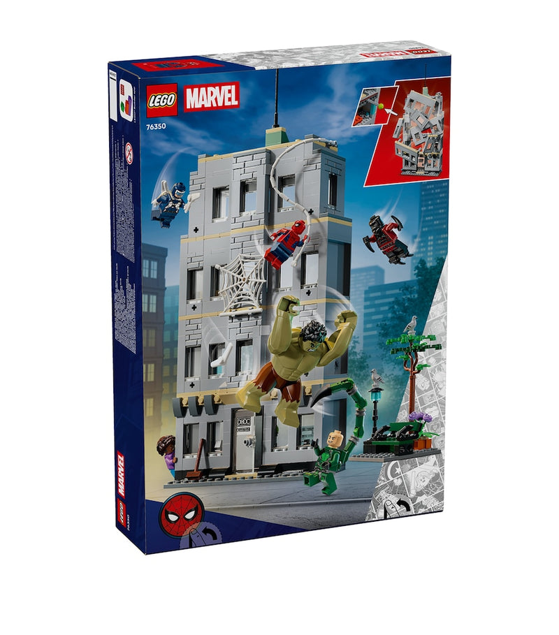 Lego Marvel Spider-Man vs Hulk building set 76350, UK version
