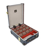 Harrods Globe-Trotter Centenary 12-Slot Watch Case- Buy online at McGrocer