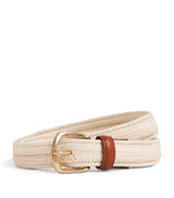 Harrods Eleventy Cotton Woven Belt- Buy online at McGrocer