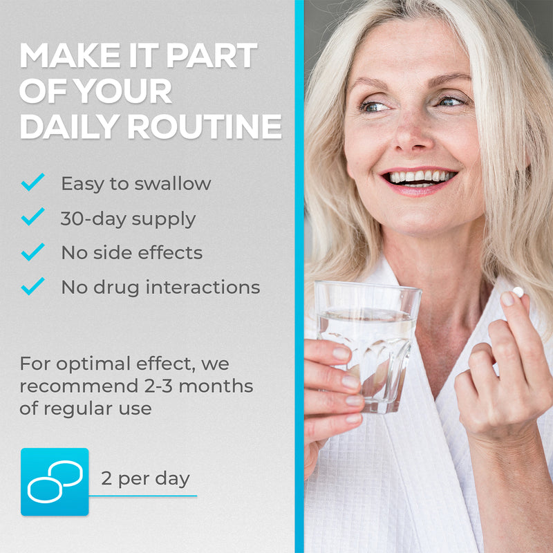 4Her women's multivitamins 50+ 60 vegan tablets, UK version