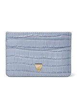 Harrods Aspinal of London Leather Croc-Embossed Slim Card Holder- Buy online at McGrocer
