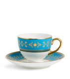 Wedgwood Bacchus bone china teacup and saucer 175ml (British brand)