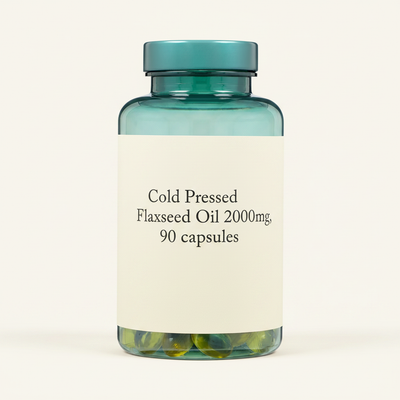 Holland & Barrett Holland & Barrett Cold Pressed Flaxseed Oil 2000mg Omega 3-6-9 180 Capsules- Buy online at McGrocer
