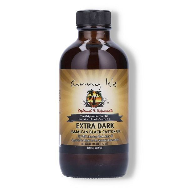 Sunny Isle Jamaican Black Castor Oil Extra Dark 4oz (British brand)