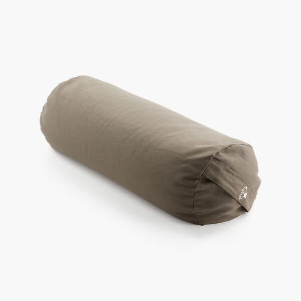Myga buckwheat yoga bolster pillow wood, UK version