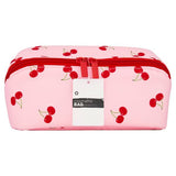 Superdrug Superdrug Cherry Print Expandable Cosmetic Bag- Buy online at McGrocer