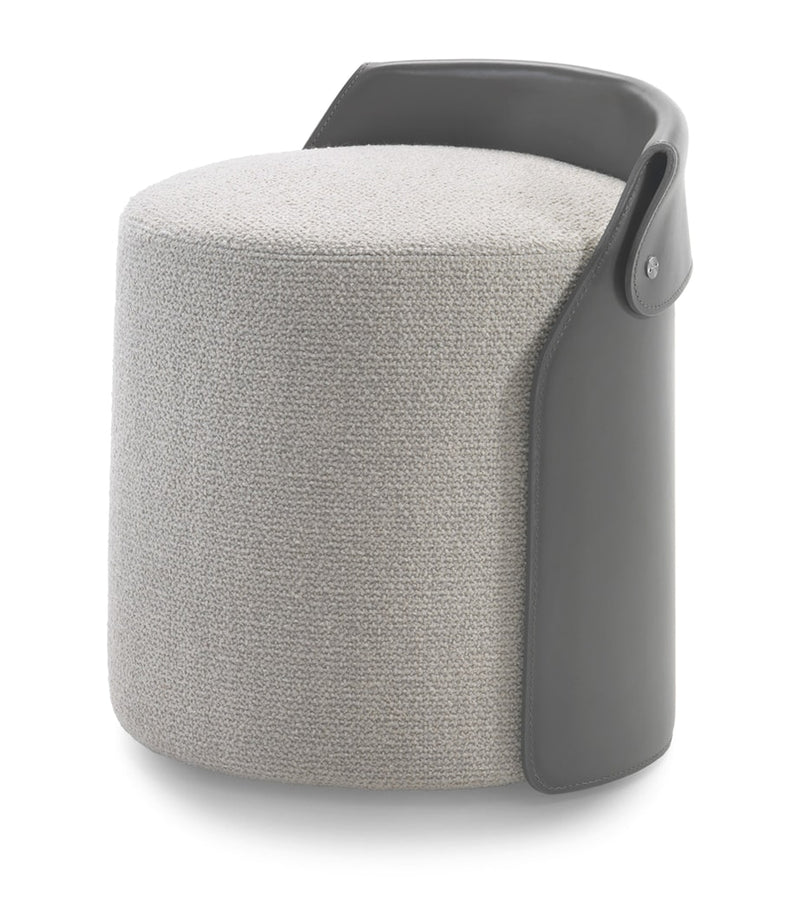 Flexform Ozzy Ottoman H47cm x W44cm, imported from the UK