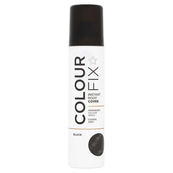 Superdrug Colour Fix Instant Root Cover - Black GOODS Superdrug