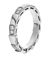 Harrods Bvlgari Serpenti Viper White Gold and Diamond Ring- Buy online at McGrocer