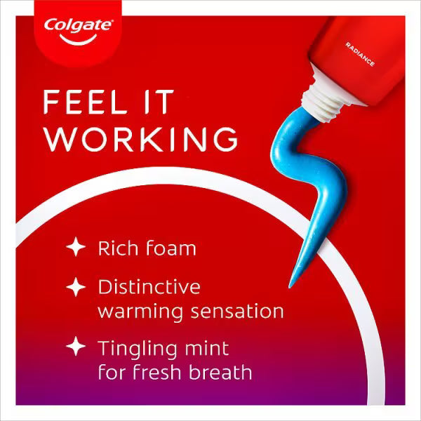 Colgate Max White Ultimate Radiance Toothpaste 75ml - British product