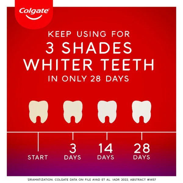 Colgate Max White Ultimate Radiance Toothpaste 75ml - British product