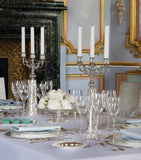 Christofle three-light candelabra, UK version