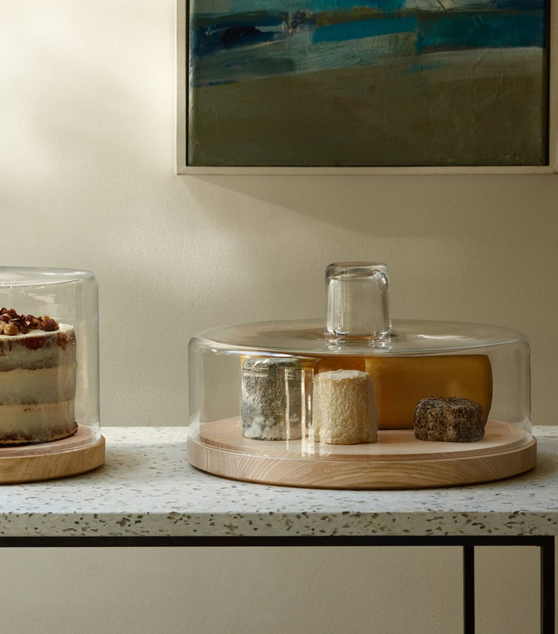 LSA International Lotta Cheese Dome with Base, UK version