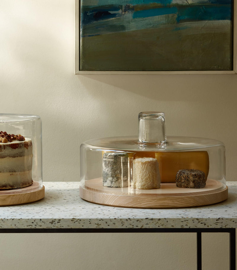 LSA International Lotta Cheese Dome with Base, UK version