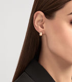 Bvlgari B.zero1 hoop earring rose gold - British product