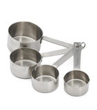 De Buyer stainless steel measuring cups set of 4 - British product