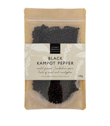 Harrods Stony Groves Black Kampot Pepper Peppercorns 100g- Buy online at McGrocer