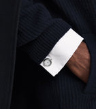 Tateossian Big Ben watch cufflinks with functioning watch, UK version