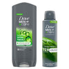 Dove Men+Care wash spray bundle Extra Fresh 400ml 150ml - British product