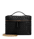 Bottega Veneta small leather soft vanity case H14cm W19cm D3cm (British brand)