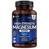 Superdrug New Leaf Magnesium Citrate 1620mg High Strength Dietary Supplement 240 Capsules- Buy online at McGrocer