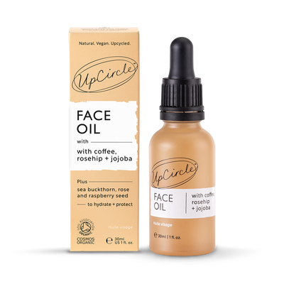 Holland & Barrett UpCircle Organic Face Oil Coffee Rosehip Jojoba 30ml- Buy online at McGrocer