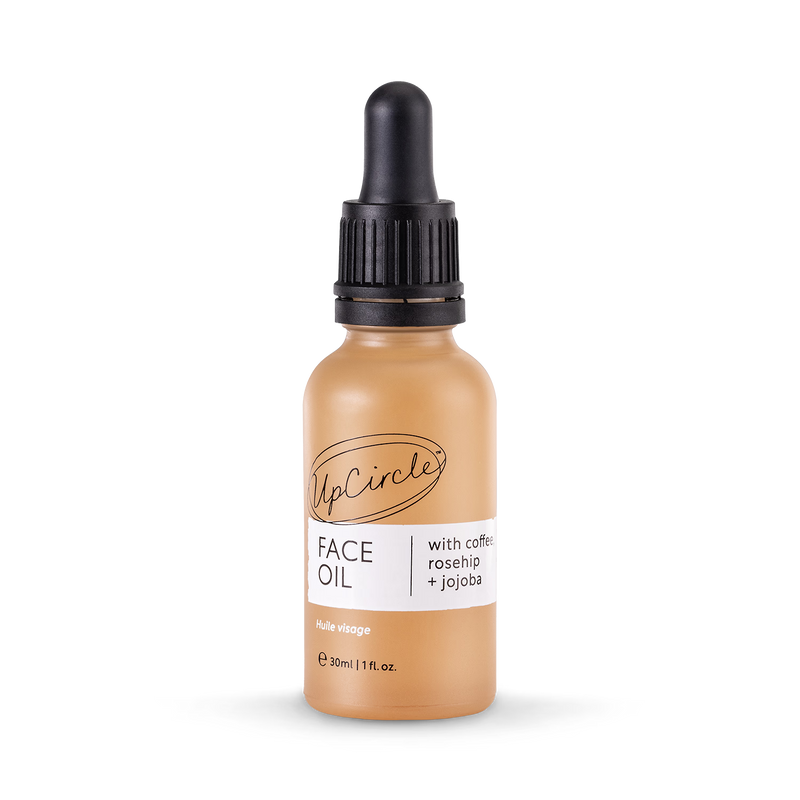 UpCircle Organic Face Oil Coffee Rosehip Jojoba 30ml (British brand)
