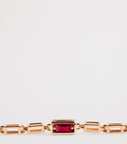 Suzanne Kalan rose gold ruby bracelet medium size (British brand)