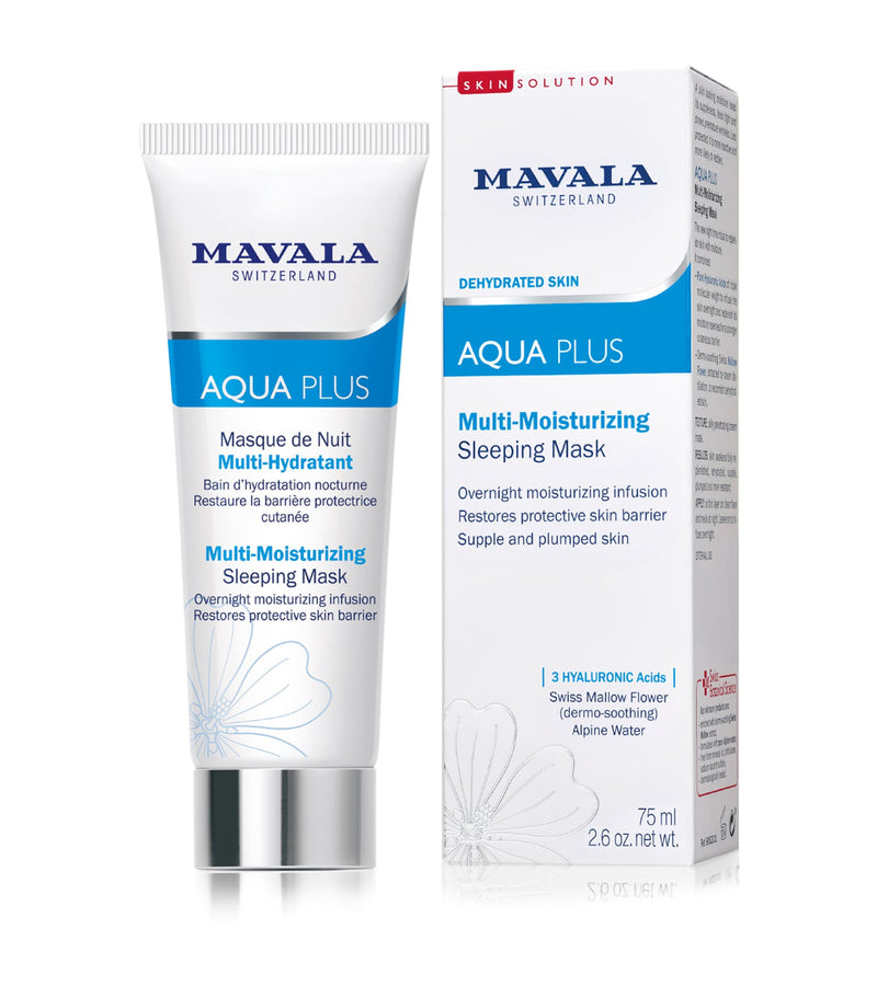 Mavala Aqua Plus Multi-Moisturizing Sleeping Mask 75ml, imported from the UK